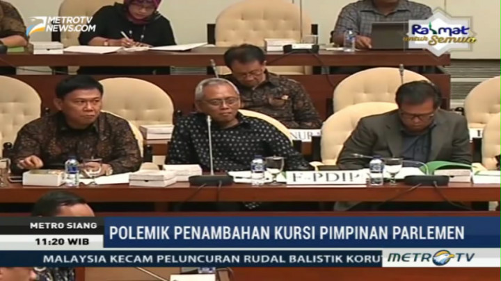 Pembahasan Penambahan Kursi Pimpinan Parlemen Makin Melebar