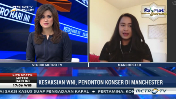 Kesaksian WNI Korban Selamat Ledakan Bom di Manchester