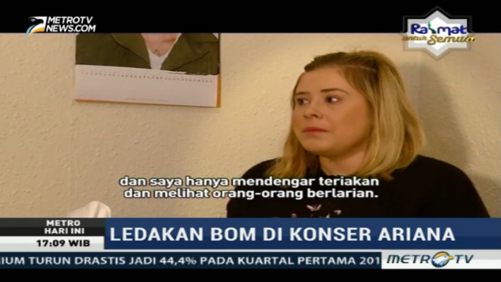 Para Korban Ledakan Bom di Manchester Mengalami Trauma