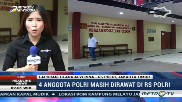 Kondisi Empat Anggota Polisi Korban Ledakan Kampung Melayu Mulai Membaik