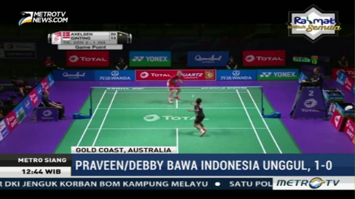 Indonesia Angkat Koper dari Piala Sudirman 2017