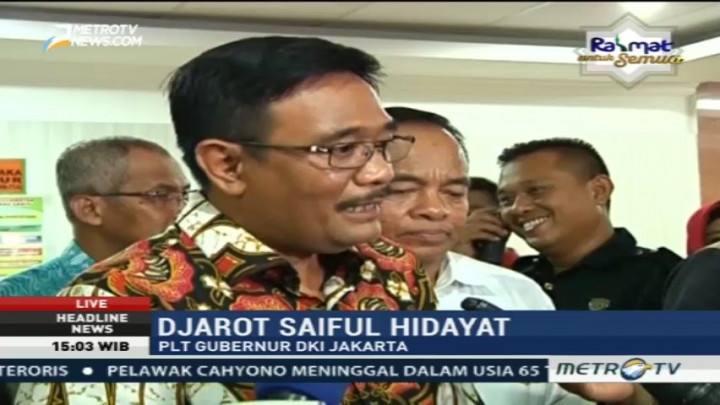 Djarot Jenguk Korban Bom Kampung Melayu di RS Budi Asih