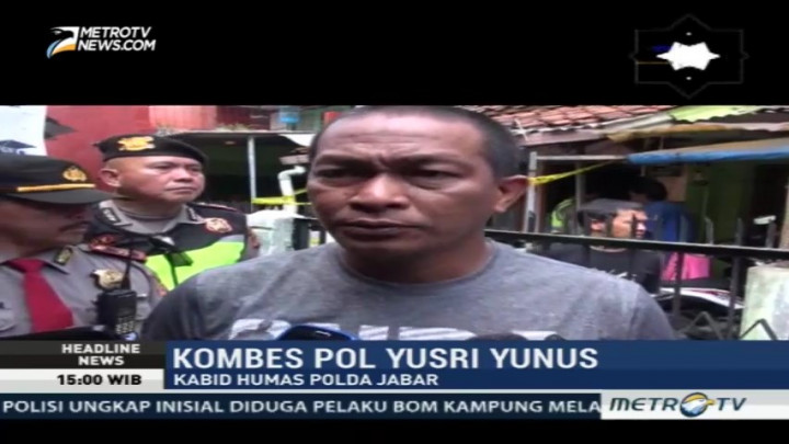 Polisi Geledah Rumah Terduga Pelaku Bom Kampung Melayu