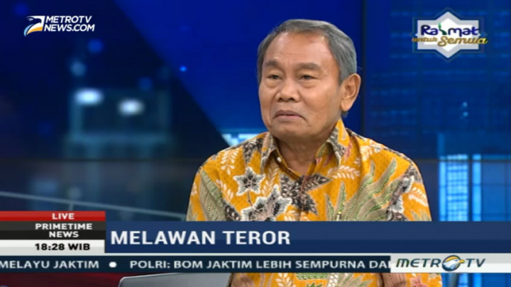 Ansyaad Mbai: Ketegangan Politik Jadi Kesempatan Emas Bagi Teroris