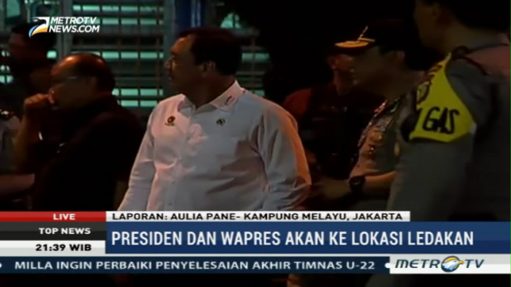 Kepala BIN & Wakapolri Tinjau Lokasi Ledakan di Kampung Melayu