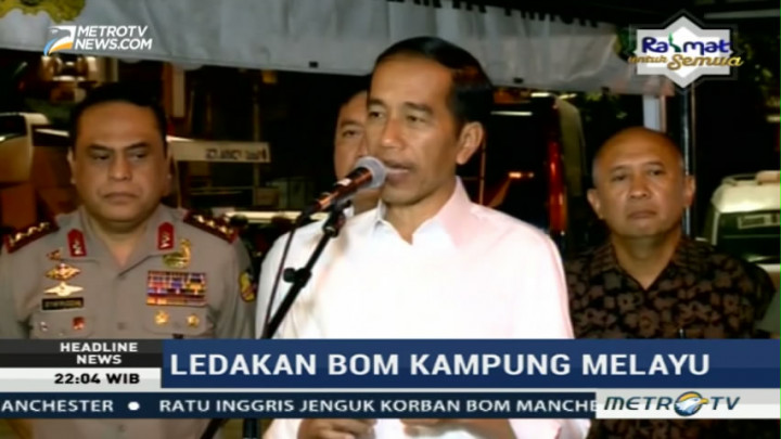 Jokowi Minta UU Anti Terorisme Segera Diselesaikan