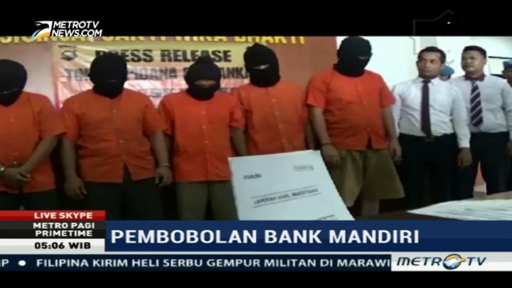 Kasus Pembobolan Rugikan Bank Mandiri Tebo Rp8,8 M