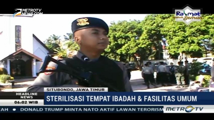 Polres Situbondo Tingkatkan Pengamanan Fasilitas Umum
