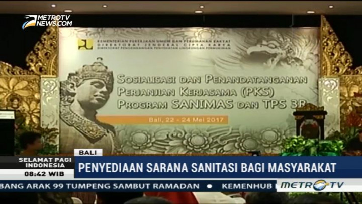 Kementerian PUPR Teken Kerja Sama Sanitasi Berbasis Masyarakat