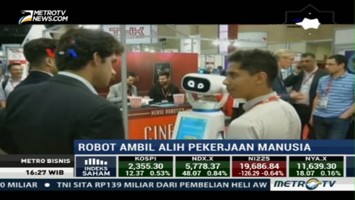 38% Pekerjaan Manusia Berpotensi Dialihkan ke Robot