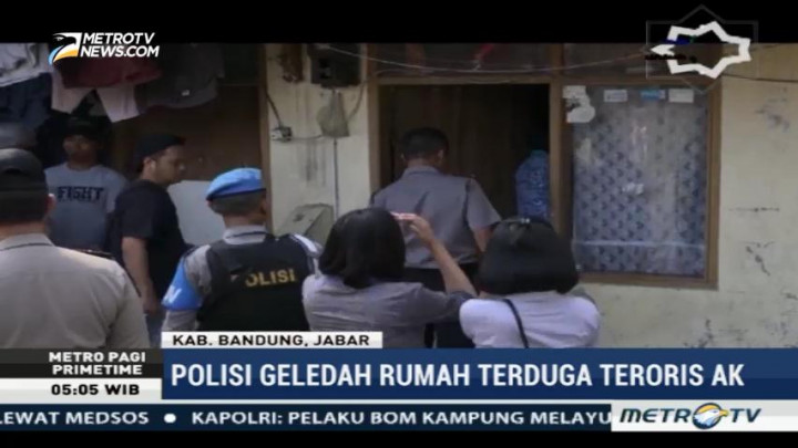 Polisi Amankan Dokumen Jaringan Teroris dari Rumah AK