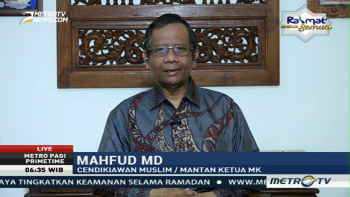 Mahfud MD: Ide Khilafah Berbahaya Bagi Indonesia