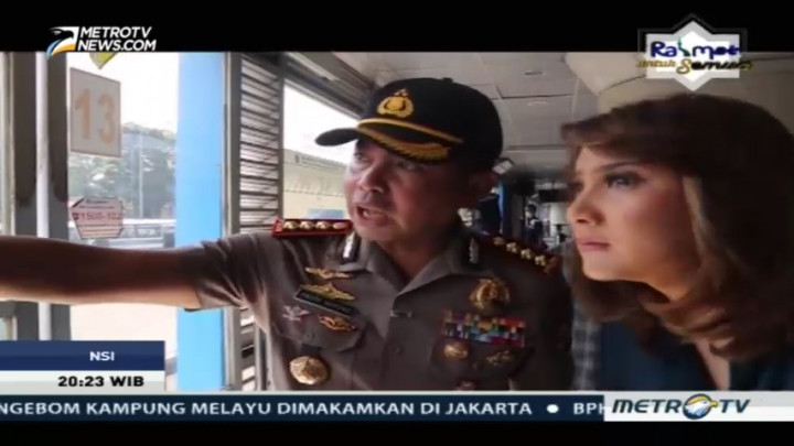 Potongan Tubuh Pelaku Bom Kampung Melayu Tercecer Hingga Radius 50 Meter