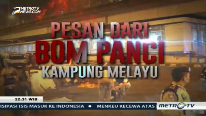 Pesan dari Bom Panci Kampung Melayu (1)