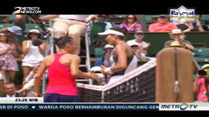 Raonic & Muguruza Lolos ke Babak Kedua Prancis Terbuka