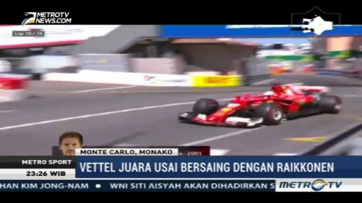 Ferrari Akhiri Puasa Kemenangan di GP Monako