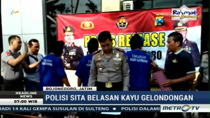 Tiga Petugas Perhutani KPH Bojonegoro Jadi Tersangka Pembalakan Liar