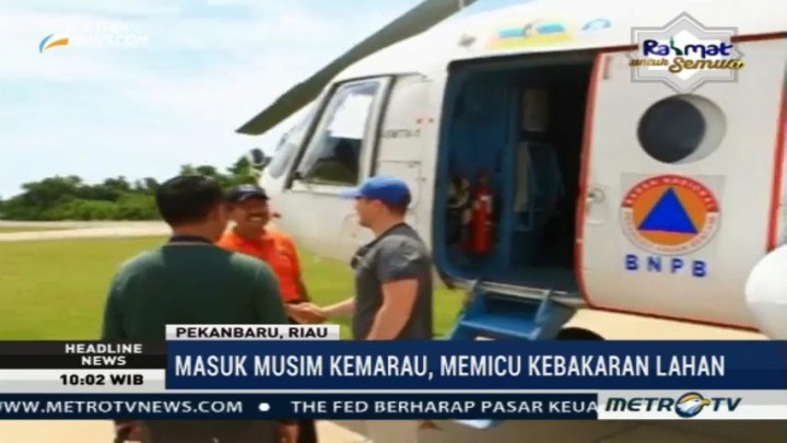 Antisipasi Bencana Asap, BNPB Siagakan Helikopter di Pekanbaru
