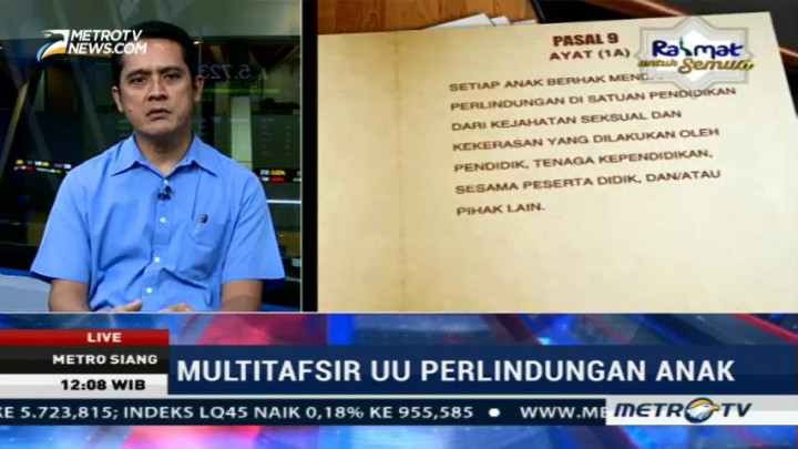 Multitafsir UU Perlindungan Anak