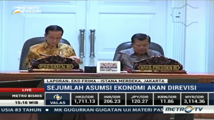 Presiden Jokowi Pimpin Rapat Pembahasan APBNP 2017
