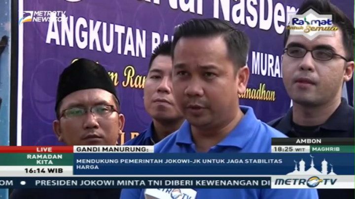 Rumah Aspirasi Prananda Gelar Pasar Murah di Kota Medan