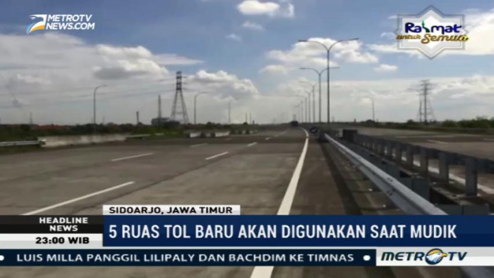 Lima Ruas Tol Trans Jawa akan Dioperasikan Secara Gratis