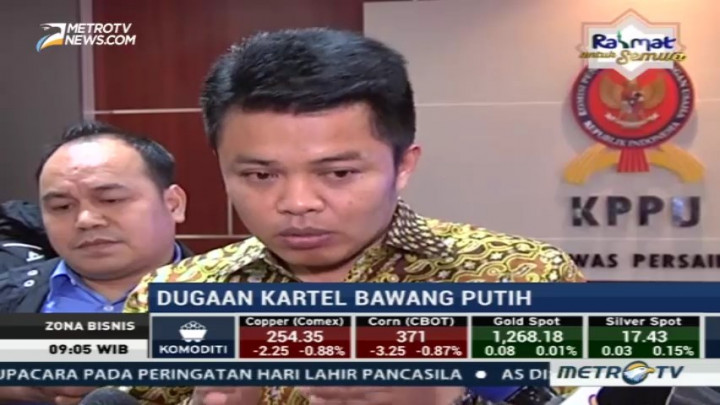 KPPU Endus Praktik Kartel Bawang Putih