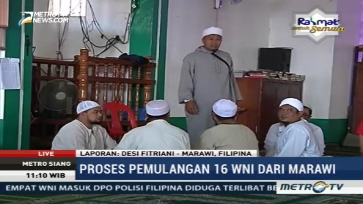 KBRI Manila Masih Berupaya Evakuasi 16 WNI di Marawi