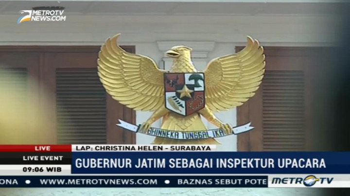 Peringatan Hari Lahir Pancasila di Jatim Diikuti Pelajar & Mahasiswa