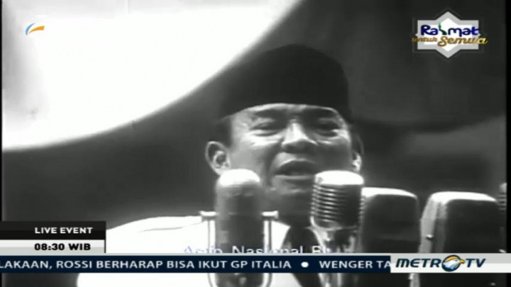 Pidato Bung Karno: Pancasila Mempersatukan Rakyat Indonesia
