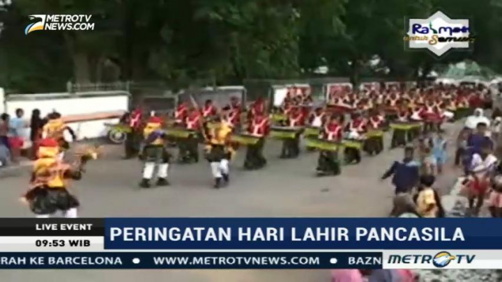 Kemeriahan Peringatan Hari Lahir Pancasila di Ende