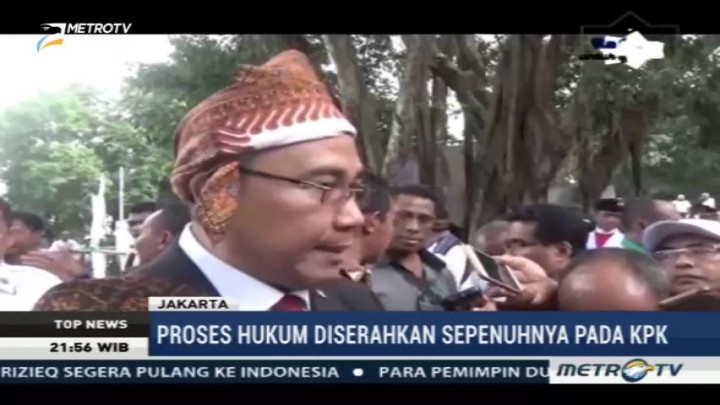 Mendes PDTT Serahkan Proses Hukum Kasus Suap Opini WTP ke KPK