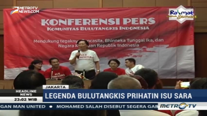 Legenda Bulutangkis Nasional Serukan Semangat Pancasila