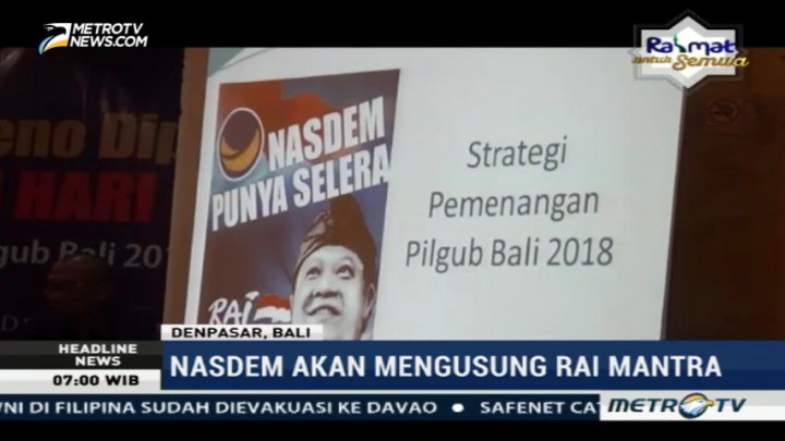 NasDem Gelar Rapat Konsolidasi Pemenangan Pilgub Bali