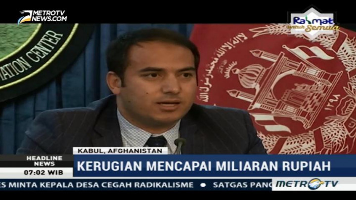 90 Orang Tewas Akibat Serangan Bom Mobil di Afghanistan