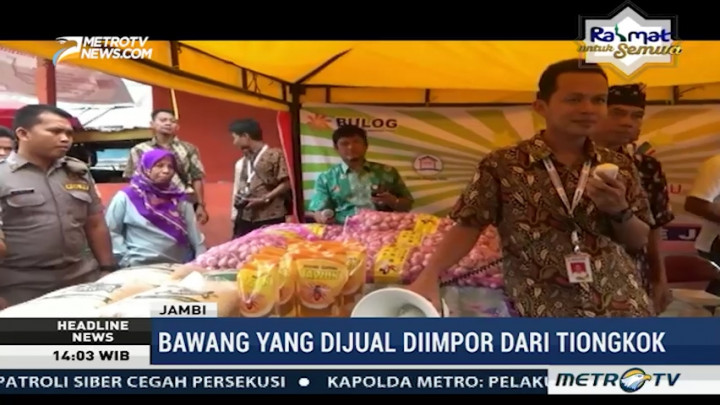 Bulog Gelar Operasi Pasar Murah di Jambi