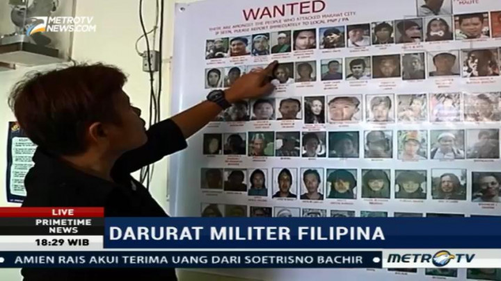 Teroris Asing Ikut Pemberontakan di Filipina