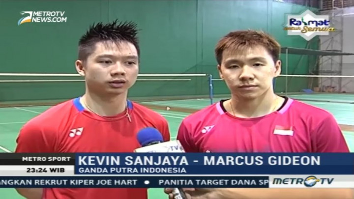 Kevin/Marcus Tak Anggap Target Juara Sebagai Beban