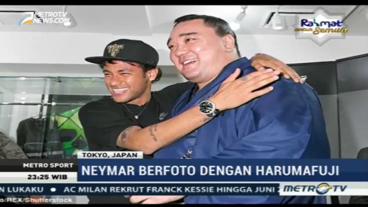 Neymar Hadiri Peluncuran Produk Jam Tangan di Tokyo