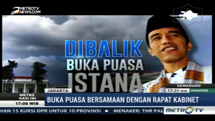 Di Balik Buka Puasa Istana Negara