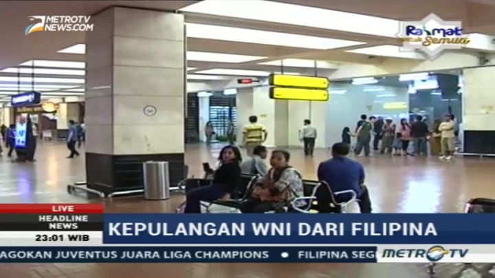 16 WNI dari Filipina Tiba di Tanah Air