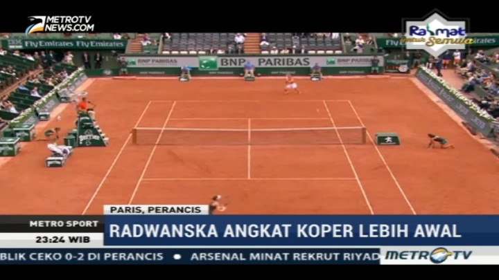 Agnieszka Radwanska Gagal Melaju ke Babak Keempat Prancis Terbuka