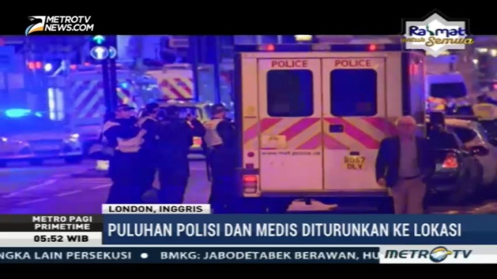 Jembatan London Ditutup Usai Insiden Penabrakan