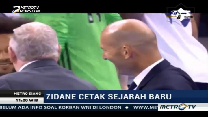 Bawa Real Madrid Juara, Zidane Cetak Sejarah Baru