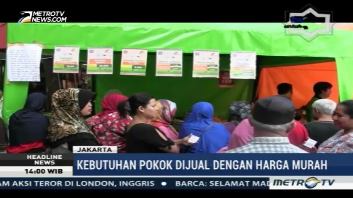 PD Pasar Jaya Gelar Pasar Murah Selama Ramadan