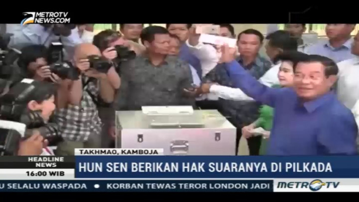 Pilkada Kamboja Jadi Tolak Ukur Kepemimpinan PM Hun Sen