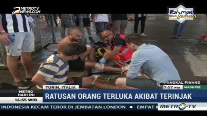 Ledakan di Turin Diduga dari Kembang Api