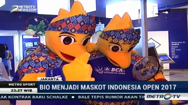 BIO Jadi Maskot Indonesia Open 2017
