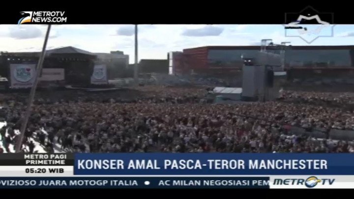 Ariana Grande Gelar Konser Amal di Manchester