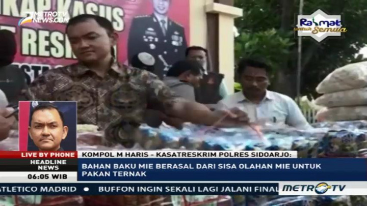 Camilan Anak dari Pakan Ternak Beredar di Sidoarjo